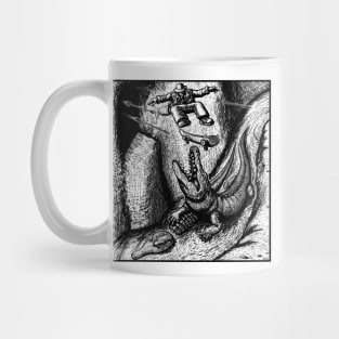 Kickflipping the Croc Pit Mug